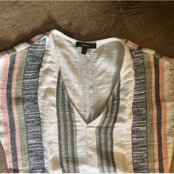 Striped Casual Mini Shift Dress - Picture 5 of 7